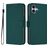 Mobigear Urban Wallet iPhone 16 Plus Etui z klapką typu portfel - Zielony