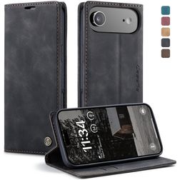 CaseMe 013 iPhone Air Wallet case - Black