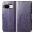 Mobigear Clover Google Pixel 8a Wallet case - Purple