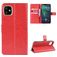 Mobigear Wallet iPhone 11 Pro Max Pungetui med Seddelrum - Rød