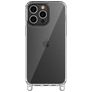 Mobigear Bungy iPhone 15 Pro Max Hårdt Bagsidecover - Sølv