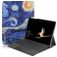Mobigear Design Microsoft Surface Go 2 Capa livro - The Starry Night