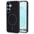 Mobiparts Slim Line Samsung Galaxy S25 MagSafe Hårdt Bagsidecover - Onyx Black