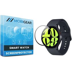 Mobigear Premium Samsung Galaxy Watch 6 - 44 mm Näytönsuoja Kalvo - Suojakuoren kanssa yhteensopiva - Musta