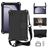 Mobigear HexStrap Samsung Galaxy Tab A9 (2023) EVA foam Back cover + Shoulder Strap - Black