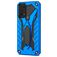 Mobigear Armor Stand Samsung Galaxy A03s Plástico rígido Capa traseira Antichoque com suporte - Azul