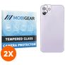 Mobigear iPhone 11 Tempered Glass Camera Protector - Case Friendly (2-Pack)