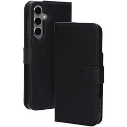 Mobiparts Classic Wallet Samsung Galaxy S24 FE Cover a libro portafoglio - Nero