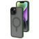 Mobiparts Hardcover iPhone 14 Plus MagSafe Plástico rígido Capa traseira - Satin Green