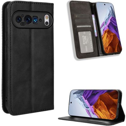 Mobigear Sensation Google Pixel 9 Pro Wallet case - Black
