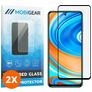 Mobigear Premium Xiaomi Redmi Note 9 Pro Cristal templado Protector de pantalla - Compatible con fundas - Negro (pack de 2)