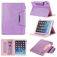 Mobigear Luxury iPad 9 (2021) Capa livro + Suporte para caneta stylus - Roxo