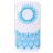 Mobigear Design iPhone XS Max TPU flexible Carcasa - Mandala Blue