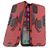Mobigear Armor Ring iPhone 11 Hard Case Back cover Shockproof with Ring Holder - Red