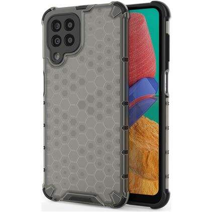 Mobigear Honeycomb Samsung Galaxy M33 Hardcase Back cover Antiurto - Nero