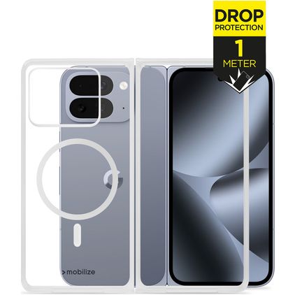 Mobilize Naked Protection Clear Google Pixel 11 Pro Fold MagSafe Hard Case Back cover Shockproof - Clear