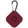 Mobigear Square Key Apple AirTag Cover Fleksibel Silikone Nøglering - Bordeaux