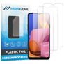 Mobigear Samsung Galaxy A20s Película de ecrã em plástico - Compatível com capas (Pack de 3)