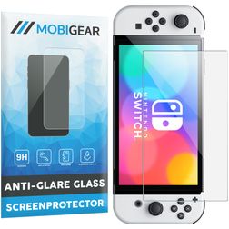 Mobigear Nintendo Switch OLED Tvrzené sklo Ochrana displeje - kompatibilní s pouzdry