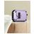 Mobigear Armor Clip Funda rígida para Apple AirPods Pro 3 - Morado