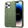 Mobigear Rugged Shield iPhone 14 Pro TPU flexible Carcasa Antigolpes - Verde