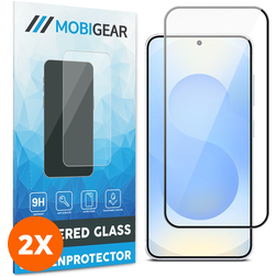 Mobigear Premium Samsung Galaxy S26 Cristal templado Protector de pantalla - Compatible con fundas (pack de 2)