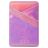 My Style Sticky Card Holder - 2 Cards - Pink Shimmer