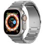 Mobigear Perth Titan Apple Watch Armband Fjärilslås - 49/46/45/44 mm - Rymdgrå