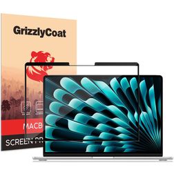 GrizzlyCoat Premium MacBook Air 13 polegadas (2022-2026) Película de ecrã em plástico - Compatível com capas