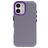 Mobigear Crystal iPhone 16 Funda Plástico rígido Carcasa - Morado
