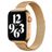 Mobigear Slim Loop Milanesisk loop Apple Watch Armband Magnetlås - 42/41/40/38 mm - Guld