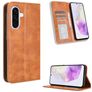 Mobigear Sensation Samsung Galaxy A56 Plånboksfodral med sedelfack - Brun