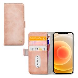 Mobilize Elite Gelly iPhone 12 Capa livro - Soft Pink