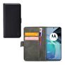 Mobilize Classic Gelly Wallet Motorola Moto G72 Funda tipo libro Cartera - Negro