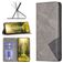 Mobigear Rhombus Slim Google Pixel 7 Lompakkokotelo - Harmaa
