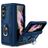 Mobigear Armor Ring Samsung Galaxy Z Fold 5 Kova Suojakuori Iskunkestävä + Sormuspidike - Sininen