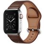 Mobigear Venezia Læder Apple Watch Urrem Spændelås - 49/46/45/44 mm - Brun