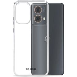 Mobilize Gelly Läpinäkyvä Motorola Moto G85 Joustava TPU Suojakuori - Läpinäkyvä