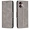 Mobigear Excellent iPhone 16 Plus Funda tipo libro Cartera - Gris