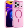 Mobigear Shockproof iPhone 17 Pro Max MagSafe Hårdt Bagsidecover - Lyserød