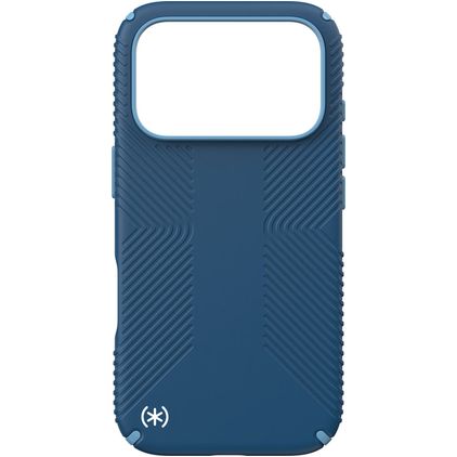 Speck Presidio2 Grip iPhone 18 Pro MagSafe Hardcase Etui plecki Wstrząsoodporne - Deep Sea Blue