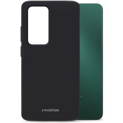 Mobilize Rubber Gelly OPPO A5 (2025) Flexibel TPU Skal - Svart