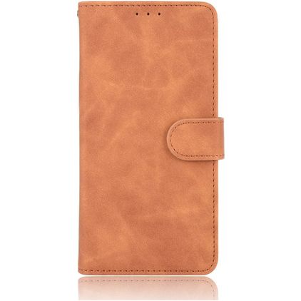 Mobigear Retro OnePlus Nord Pungetui med Seddelrum - Cognac