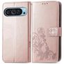 Mobigear Clover Google Pixel 10 Pro XL Pungetui med Seddelrum - Rosaguld