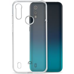 Mobilize Gelly Transparent Motorola Moto E6s (2020) Flexibel TPU Skal - Transparent