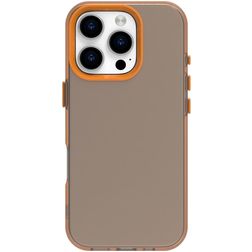 Mobigear Crystal iPhone 16 Pro Max Tvrdý plast Zadní kryt - Oranžová
