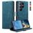 CaseMe 013 Samsung Galaxy S26 Ultra Capa livro Carteira - Azul