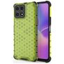 Mobigear Honeycomb HONOR X8 Hårdt Bagsidecover Stødsikkert - Grøn