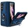 Mobigear Armor Ring Samsung Galaxy Z Fold 5 Plástico rígido Capa traseira Antichoque com anel - Azul