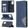 Mobigear Rhombus Slim Samsung Galaxy A52s 5G Funda tipo libro - Azul